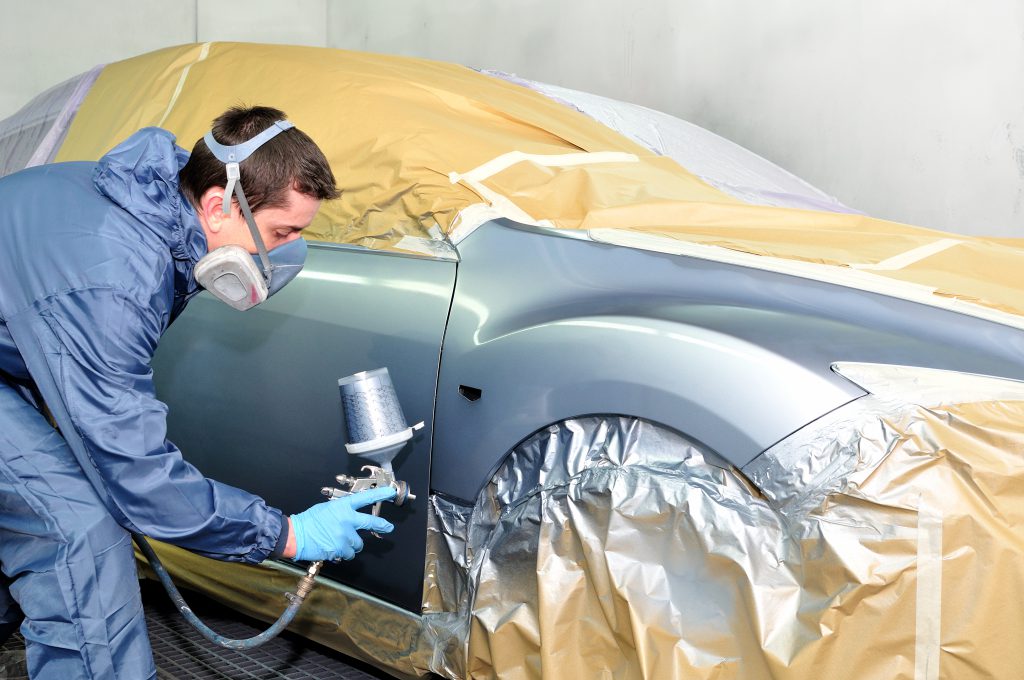 Auto body painting - car painting